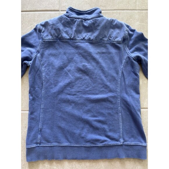 Vineyard Vines Sweater‎ Womens Medium Blue Quarter Zip Set Preppy Cozy Nautical - Picture 9 of 15